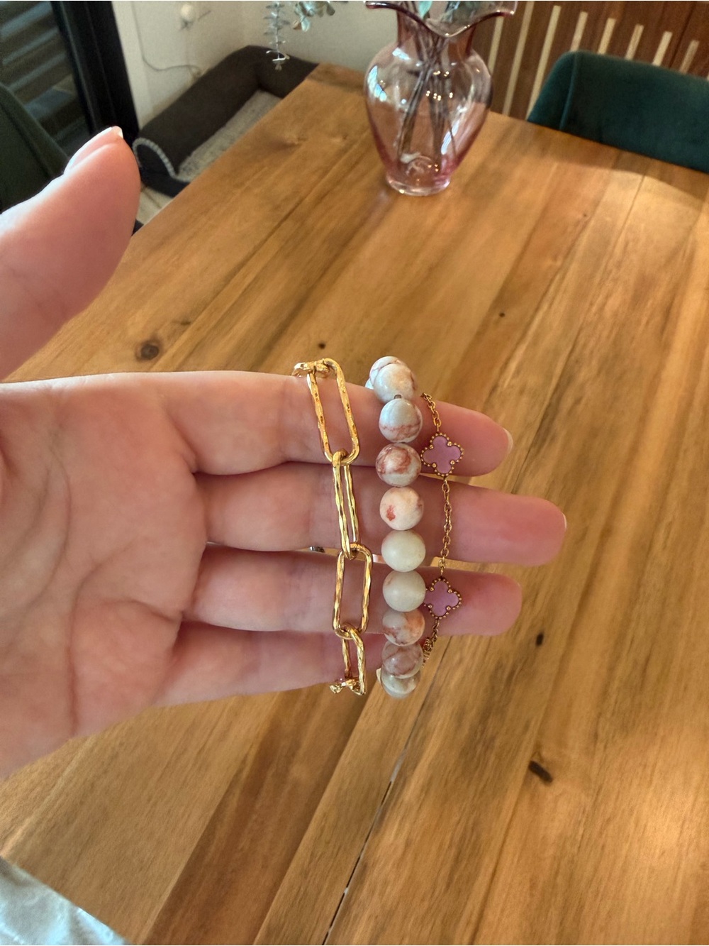 3 bracelets, Stackable - Picture 5 of 6